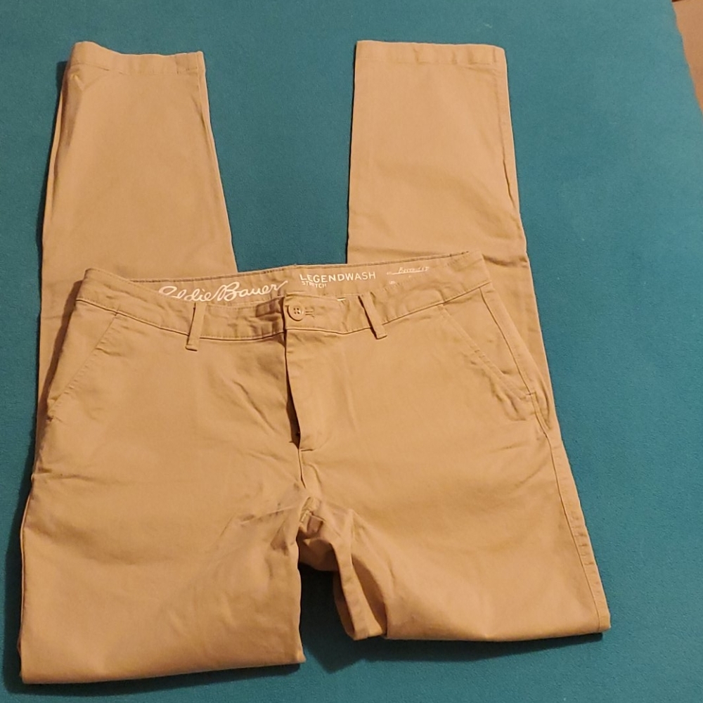 Eddie Bauer Khaki Pants